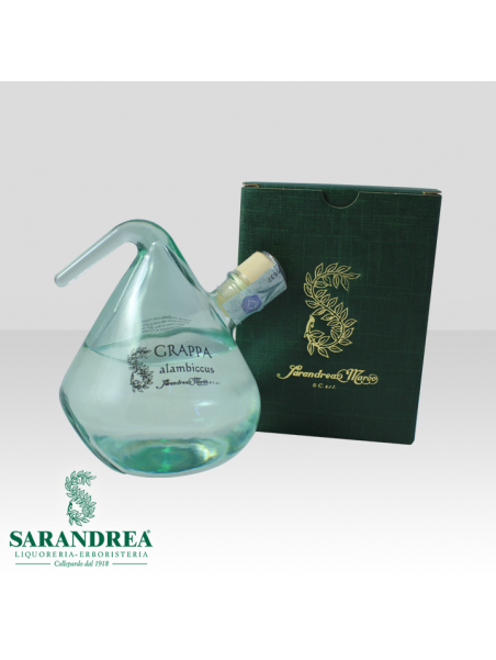 Grappa Alambicco 50 cl. Bianca con astuccio