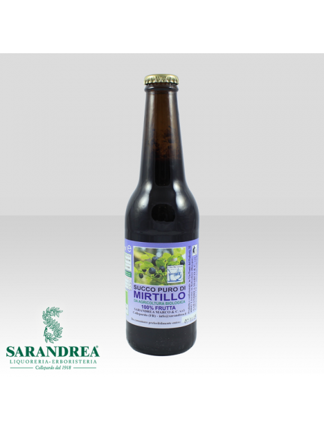 Succo puro di Mirtillo Bio