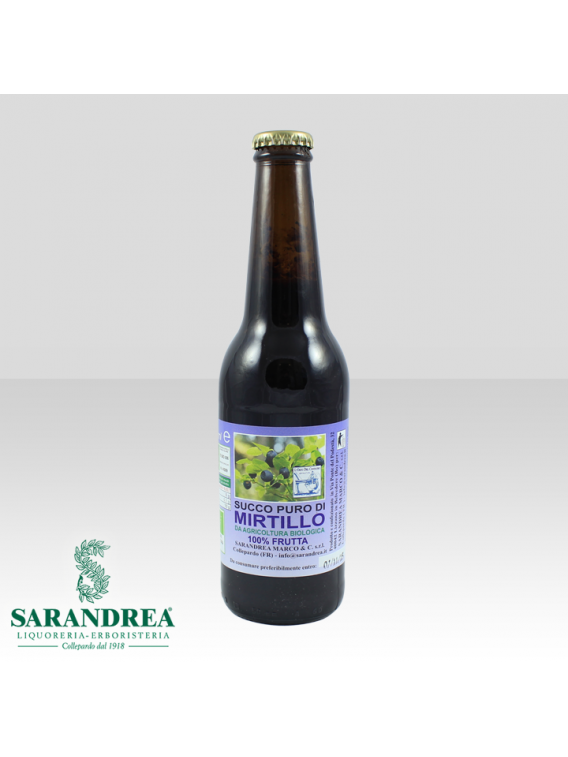 Succo puro di Mirtillo Bio