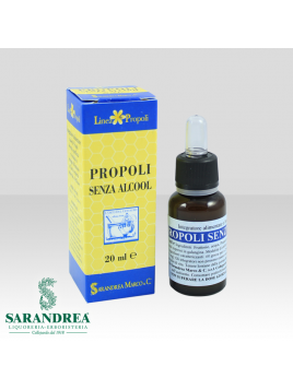 Propoli senza alcool in sciroppo di fruttosio